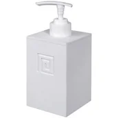 Mydelniczki i dozowniki mydła - Dozownik mydła Meander biały - miniaturka - grafika 1