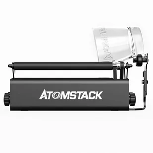 ATOMSTACK R3 Pro Rotary Roller with Separable Support Module and Extension Towers, 360 Degree Laser Rotating Engrave - Grawerowanie i akcesoria - miniaturka - grafika 4