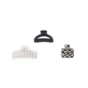 Pozostałe akcesoria fryzjerskie - Donegal Zestaw klamr do włosów 3szt. - miniaturka - grafika 1