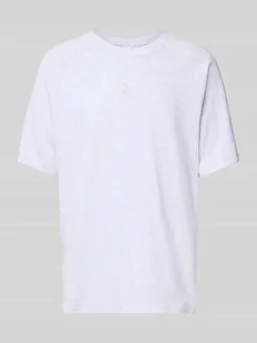 T-shirt z wyhaftowanym logo - Koszulki męskie - miniaturka - grafika 1