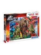 Puzzle - Clementoni 180-częściowye puzzle "Jurassic World" - 6+ - miniaturka - grafika 1