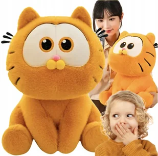 MASKOTKA Z KOCEM PODUSZKA DUŻY PLUSZAK GARFIELD 3W1 DUŻA PRZYTULANKA 40 CM - Maskotki i pluszaki - miniaturka - grafika 1
