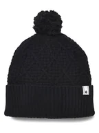 Czapki damskie - Black Diamond Wełniana czapka w kolorze czarnym - miniaturka - grafika 1