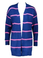 Swetry damskie - miss goodlife Kardigan w kolorze granatowo-jasnoróżowym - miniaturka - grafika 1