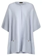 Swetry damskie - ApartFashion Damski strój APART dziergany jako kardigan z oddzielnym kołnierzem szalowym, jasnoniebieski, normalny, jasnoniebieski, M - miniaturka - grafika 1