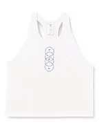 Kamizelki damskie - Reebok Damska kamizelka z grafiką do biegania, niebieska, L, NIEBIESKI, XXL - miniaturka - grafika 1