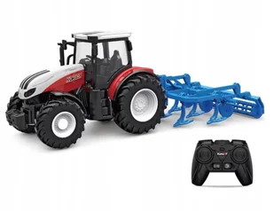 Zabawka Dla Dzieci, Zdalnie Sterowany Traktor Z Kultywatorem - Zabawki zdalnie sterowane - miniaturka - grafika 1