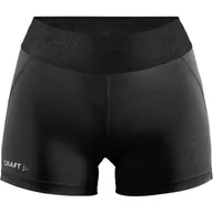 Spodnie sportowe damskie - Szorty damskie Craft Core Essence Hot Rozmiar: L / Kolor: czarny - miniaturka - grafika 1