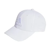 Czapki damskie - adidas Czapka baseballowa z logo Big Tonal, biały, XS - miniaturka - grafika 1