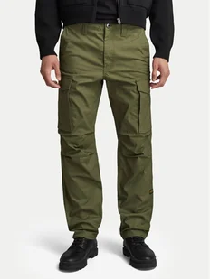 G-Star Raw Spodnie materiałowe Core D24309-D387 Zielony Tapered Fit - Spodnie męskie - miniaturka - grafika 1