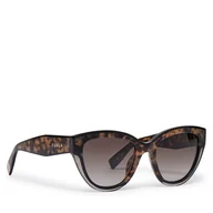 Okulary przeciwsłoneczne - Furla Okulary przeciwsłoneczne Sunglasses Sfu779 WD00107-BX1892-HAO00-4401 Brązowy - miniaturka - grafika 1