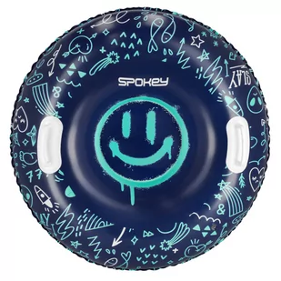 spokey, Ślizgacz śnieżny dmuchany SMILE - Sanki i ślizgacze - miniaturka - grafika 1