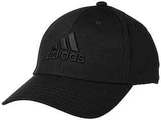 Czapki damskie - adidas Czapka baseballowa z logo Big Tonal, Czarny, M - grafika 1