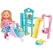 Lalki dla dziewczynek - Simba Toys Evi na placu zabaw dla s zczeniakow - miniaturka - grafika 1