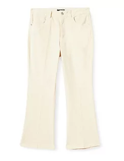 Spodnie damskie - Sisley Dżinsy damskie, Kremowy biały 0l8, 33 - grafika 1