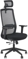 Fotele i krzesła biurowe - Fotel biurowy WISTER czarny STEMA - miniaturka - grafika 1