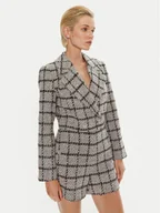 Marynarki i żakiety damskie - Bruuns Bazaar Marynarka Nanyas BBW4175 Szary Loose Fit - miniaturka - grafika 1