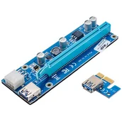 Tuning komputera - akcesoria - Akyga Akyga Riser PCI-E 1x 16x USB 3.0 AK-CA-64 - miniaturka - grafika 1