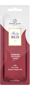 7suns Ruby Red Extremely Hot White Tingle - Balsamy i kremy do opalania - miniaturka - grafika 1
