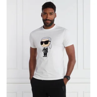 Karl Lagerfeld T-shirt CREWNECK | Regular Fit - Koszulki męskie - miniaturka - grafika 1