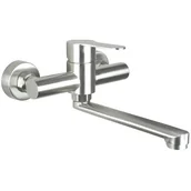 Baterie umywalkowe - Neo Lupo Bateria umywalkowa ścienna BLU_F50M - miniaturka - grafika 1