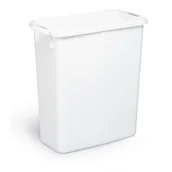 Kosze biurowe - Pojemnik DURABLE DURABIN 60 biały - miniaturka - grafika 1
