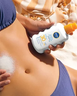 Nivea Sun Sensitive Immediate Protect+ SPF30 preparat do opalania ciała 200 ml unisex - Balsamy i kremy do opalania - miniaturka - grafika 3