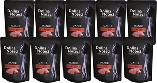 Dolina Noteci Premium z cielęciną 10x85g - Mokra karma dla kotów - miniaturka - grafika 1