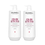 Szampony do włosów - Goldwell DUALSENSES COLOR EXTRA RICH Szampon 1000 ml + Odżywka 1000 ml 0000052696 - miniaturka - grafika 1