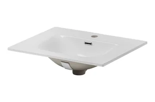 Umywalka meblowa Comad Sky 60x46 cm prostokątna biały połysk 60/DP-8099 - Umywalki - miniaturka - grafika 1