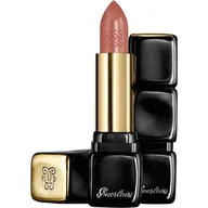 Szminki - Guerlain 307 Nude Flirt KissKiss Satynowa Pomadka do ust 3.5 g - miniaturka - grafika 1