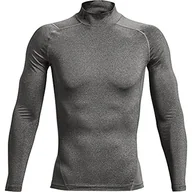 Koszulki męskie - Under Armour Męska koszulka z długim rękawem Ua Hg Armour Comp Mock Ls - miniaturka - grafika 1