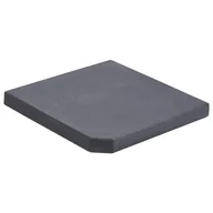 Pozostałe meble ogrodowe - vidaXL Podstawa do parasola czarna 47x47x4,5 cm granitowa  313669 - miniaturka - grafika 1