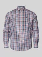Koszule męskie - Koszula casualowa o kroju regular fit z kołnierzykiem typu button down - miniaturka - grafika 1