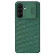 Etui i futerały do telefonów - Etui na telefon CamShield z ochroną kamery - Odporna na zarysowania osłona PC do serii NILLKIN Pro, Slim Fit Zielony For Samsung Galaxy A56 5G - miniaturka - grafika 1