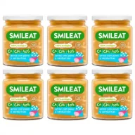 Dania dla dzieci - Smileat Słoiczek z ekologicznymi małymi kawałkami ryżu i indyka z warzywami po 10 miesiącu Zestaw 6 x 230 g Bio - miniaturka - grafika 1