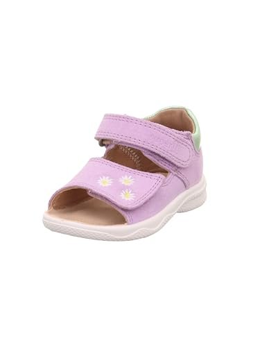 Superfit Sandały dziewczęce Polly, Fioletowy, jasnozielony 8500, 22 EU