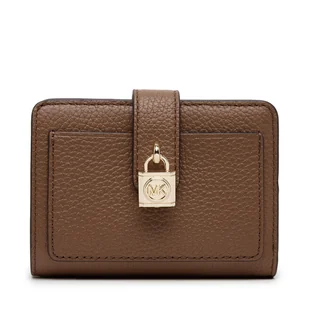 Mały Portfel Damski MICHAEL Michael Kors 32S5GETD1L Brązowy - Portfele - miniaturka - grafika 1