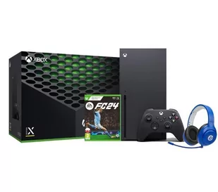 Xbox Series X z napędem - 1TB - słuchawki LucidSound LS15X (niebieski) - EA SPORTS FC - Konsole Xbox - miniaturka - grafika 1