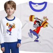 Piżamy dla dziewczynek - Piżama dziecięca Wilk I Zając 98/104 - VoloDonum - miniaturka - grafika 1