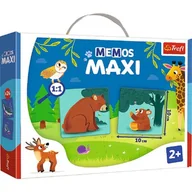 Gry planszowe - Trefl Memo Maxi Zwierzęta i dzieci Nowa - miniaturka - grafika 1