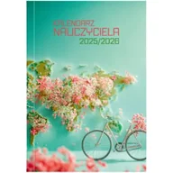 Kalendarze - Kalendarz naucz. 2025/26 A5 tyg. PCV Rower - miniaturka - grafika 1