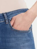 Spodnie damskie - Rinascimento Jeansy CFC0126201003 Niebieski Slim Fit - miniaturka - grafika 1