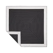 Apaszki i szaliki damskie - Chusta jedwabna In or Up? 90x90 ręcznie rolowana, dwustronna - miniaturka - grafika 1