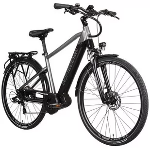 BOTTECCHIA Rower elektryczny BOTTECCHIA E-City Evo Man M22 28 cali męski Czarno-szary Raty BOTTECH BE21075639 - Rowery elektryczne - miniaturka - grafika 1