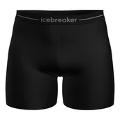 Majtki męskie - Bokserki męskie Icebreaker Anatomica Boxers Black XXL - miniaturka - grafika 1