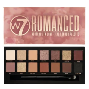 W7 ROMANCED EYE COLOUR PALETTE - Paleta 14 cieni do powiek W7EP1DPO-01 - Cienie do powiek - miniaturka - grafika 2