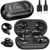 Słuchawki - Alogy TWS S03 Bluetooth 5.3 Czarne - miniaturka - grafika 1