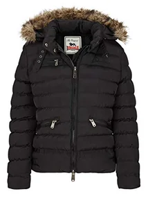 Lonsdale London APPLEDORE damska kurtka z kapturem czarny czarny XX-L - Kurtki damskie - miniaturka - grafika 1