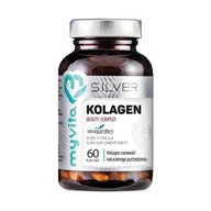 Włosy, skóra, paznokcie - PRONESS MyVita Silver Kolagen Beauty x 60 kaps - miniaturka - grafika 1
